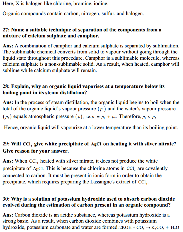 HBSE 11th Class Chemistry Solutions Chapter 12 Organic Chemistry – Some Basic Principles and Techniques 24