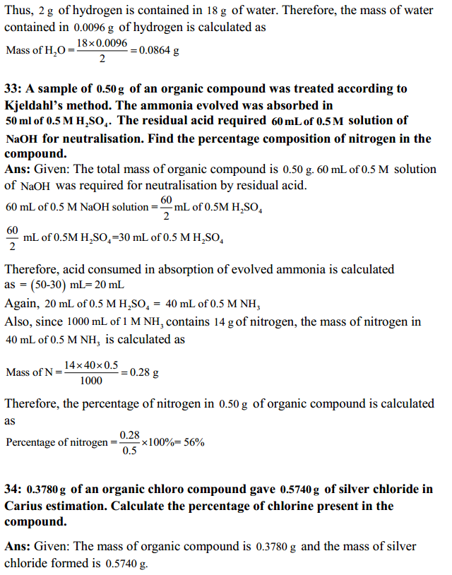 HBSE 11th Class Chemistry Solutions Chapter 12 Organic Chemistry – Some Basic Principles and Techniques 26