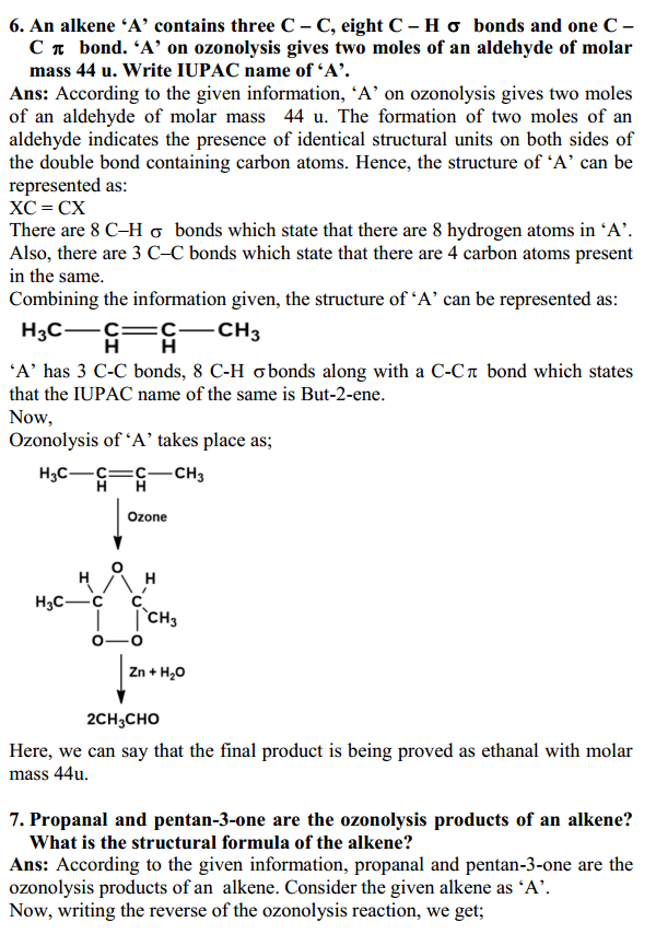 HBSE 11th Class Chemistry Solutions Chapter 13 Hydrocarbons 7