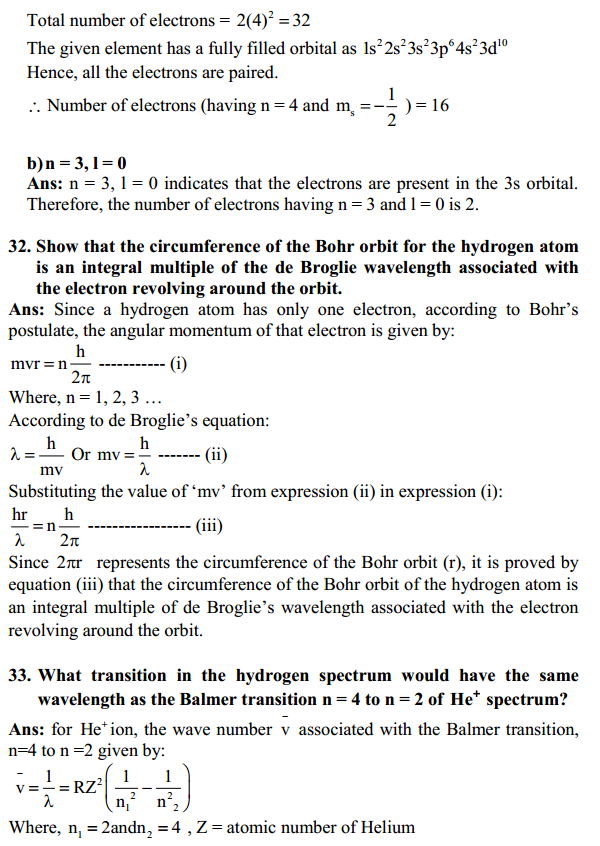 HBSE 11th Class Chemistry Solutions Chapter 2 Structure of Atom 18