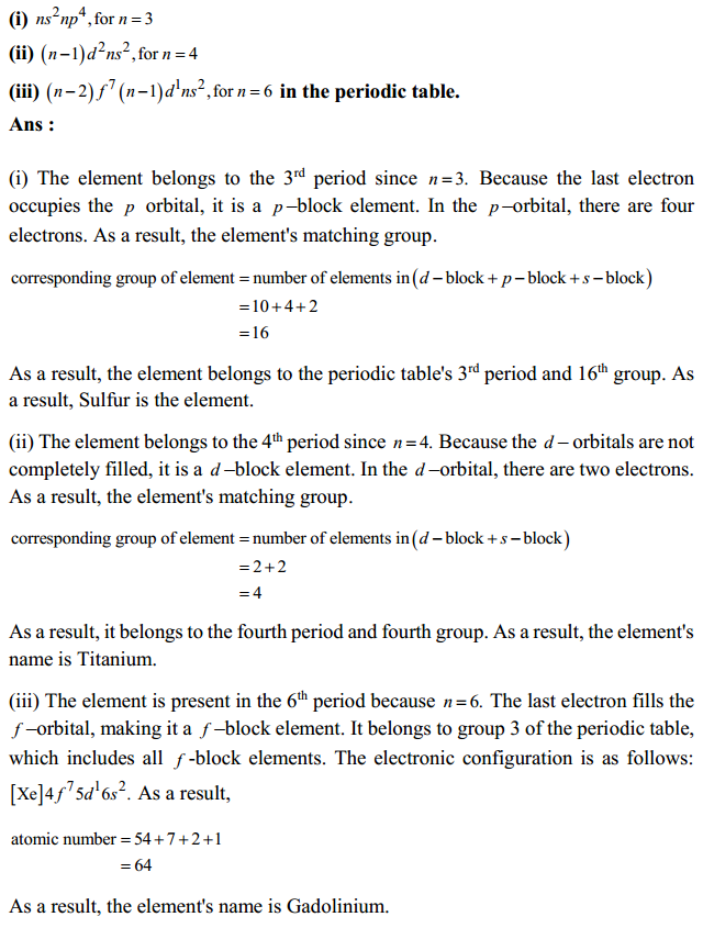 HBSE 11th Class Chemistry Solutions Chapter 3 Classification of Elements and Periodicity in Properties 16