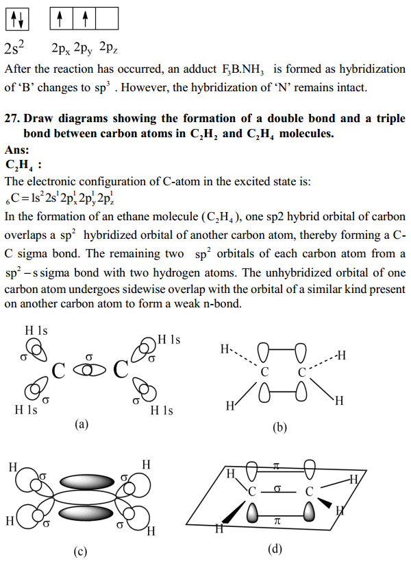 HBSE 11th Class Chemistry Solutions Chapter 4 Chemical Bonding and Molecular Structure 16