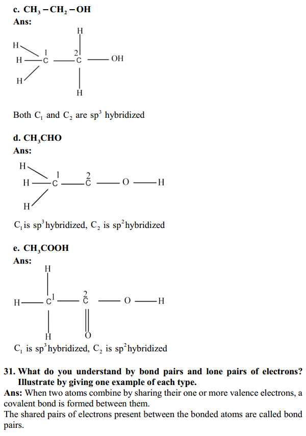 HBSE 11th Class Chemistry Solutions Chapter 4 Chemical Bonding and Molecular Structure 19