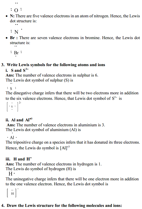 HBSE 11th Class Chemistry Solutions Chapter 4 Chemical Bonding and Molecular Structure 2