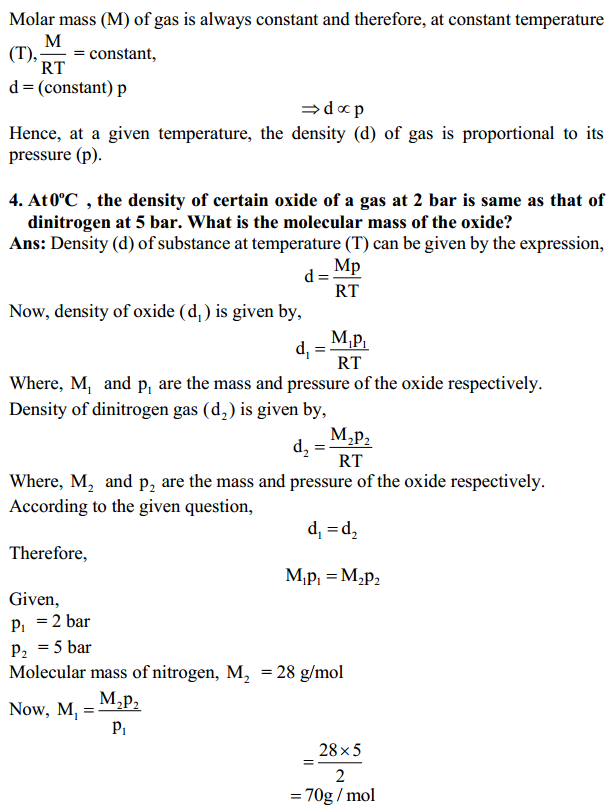 HBSE 11th Class Chemistry Solutions Chapter 5 States of Matter 3