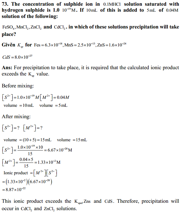 HBSE 11th Class Chemistry Solutions Chapter 7 Equilibrium 64