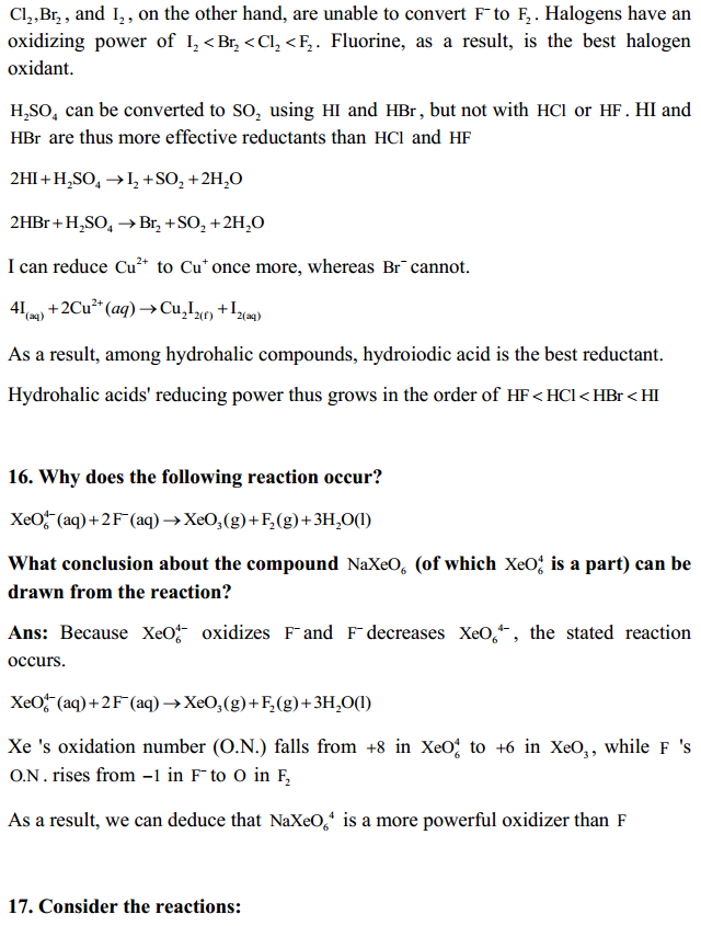 HBSE 11th Class Chemistry Solutions Chapter 8 Redox Reactions 19