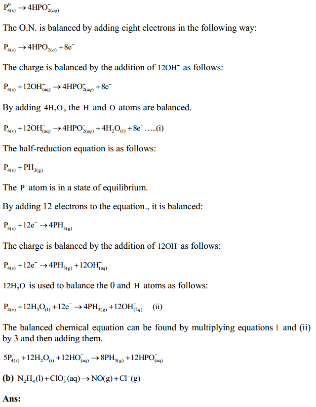 HBSE 11th Class Chemistry Solutions Chapter 8 Redox Reactions 23