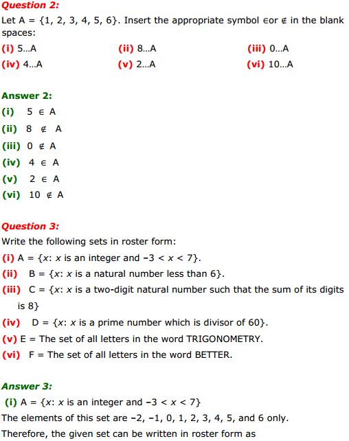 HBSE 11th Class Maths Solutions Chapter 1 Sets Ex 1.1 3