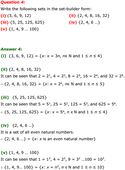 HBSE 11th Class Maths Solutions Chapter 1 Sets Ex 1.1 5