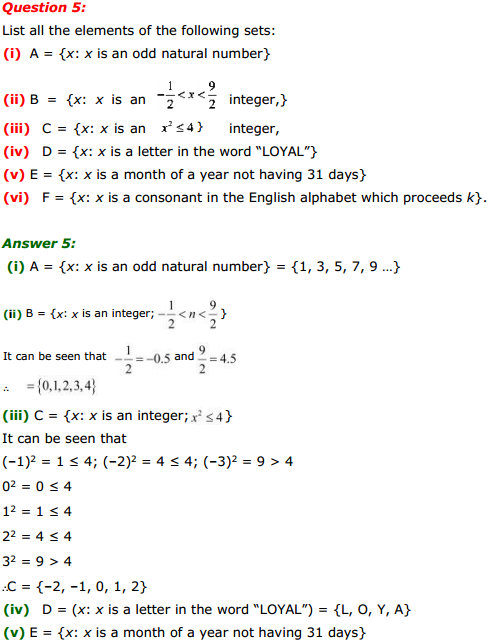 HBSE 11th Class Maths Solutions Chapter 1 Sets Ex 1.1 6