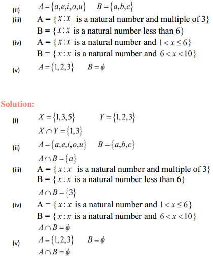 HBSE 11th Class Maths Solutions Chapter 1 Sets Ex 1.4 4