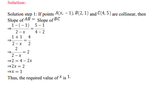 HBSE 11th Class Maths Solutions Chapter 10 Straight Lines Ex 10.1 8