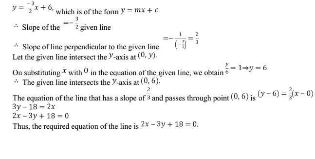 HBSE 11th Class Maths Solutions Chapter 10 Straight Lines Miscellaneous Exercise 10