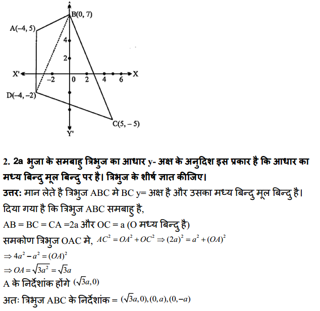 HBSE 11th Class Maths Solutions Chapter 10 सरल रेखाएँ Ex 10.1 2
