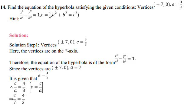 HBSE 11th Class Maths Solutions Chapter 11 Conic Sections Ex 11.4 15