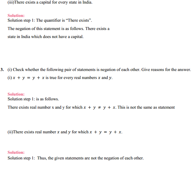 HBSE 11th Class Maths Solutions Chapter 14 Mathematical Reasoning Ex 14.3 3