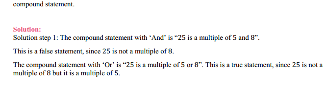 HBSE 11th Class Maths Solutions Chapter 14 Mathematical Reasoning Miscellaneous Exercise 6