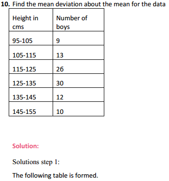 HBSE 11th Class Maths Solutions Chapter 15 Statistics Ex 15.1 12