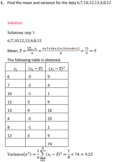 HBSE 11th Class Maths Solutions Chapter 15 Statistics Ex 15.2 1
