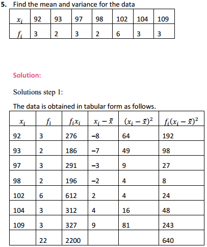 HBSE 11th Class Maths Solutions Chapter 15 Statistics Ex 15.2 7