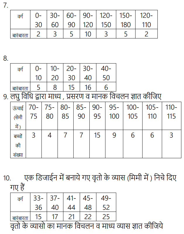 HBSE 11th Class Maths Solutions Chapter 15 सांख्यिकी Ex 15.2 2