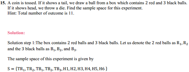 HBSE 11th Class Maths Solutions Chapter 16 Probability Ex 16.1 7