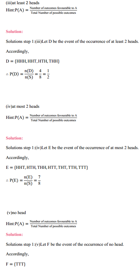 HBSE 11th Class Maths Solutions Chapter 16 Probability Ex 16.3 14