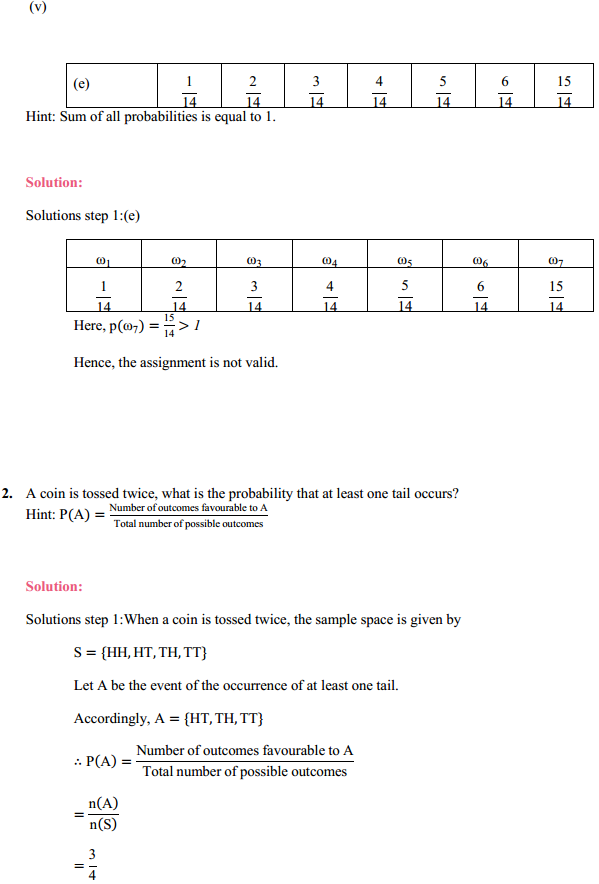 HBSE 11th Class Maths Solutions Chapter 16 Probability Ex 16.3 4