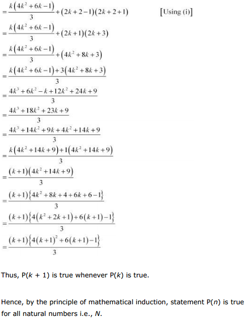 HBSE 11th Class Maths Solutions Chapter 4 Principle of Mathematical Induction Ex 4.1 12