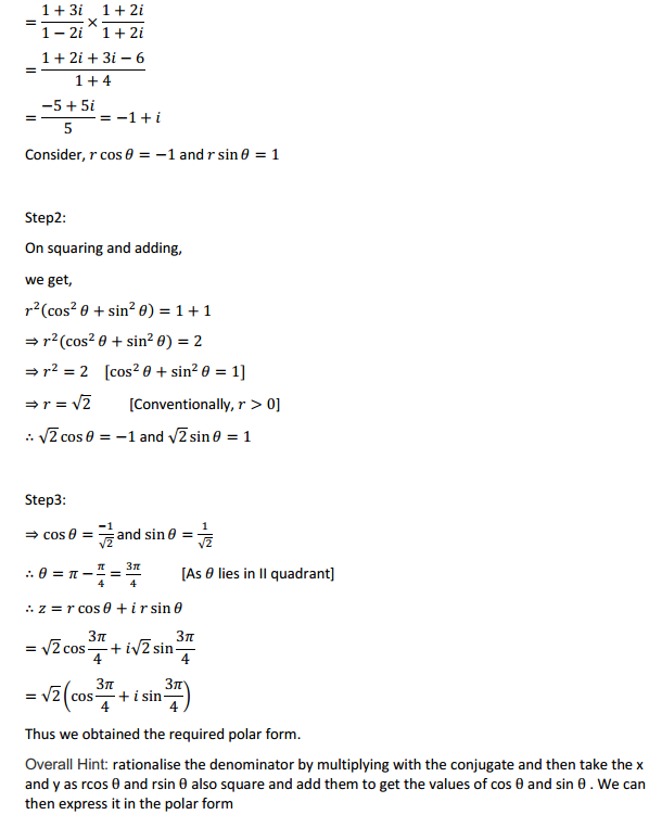 HBSE 11th Class Maths Solutions Chapter 5 Complex Numbers and Quadratic Equations Miscellaneous Exercise 6