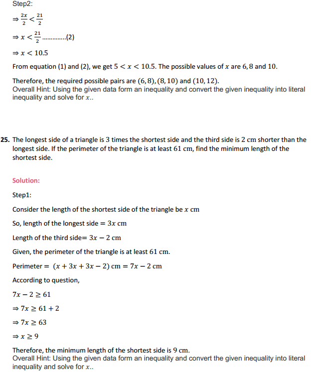 HBSE 11th Class Maths Solutions Chapter 6 Linear Inequalities Ex 6.1 18