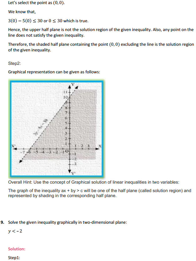 HBSE 11th Class Maths Solutions Chapter 6 Linear Inequalities Ex 6.2 10