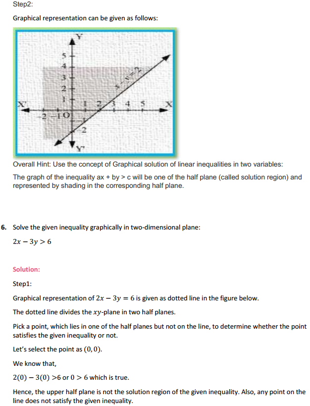 HBSE 11th Class Maths Solutions Chapter 6 Linear Inequalities Ex 6.2 7