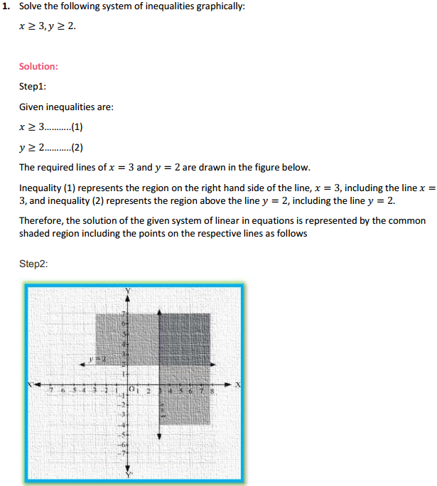HBSE 11th Class Maths Solutions Chapter 6 Linear Inequalities Ex 6.3 1