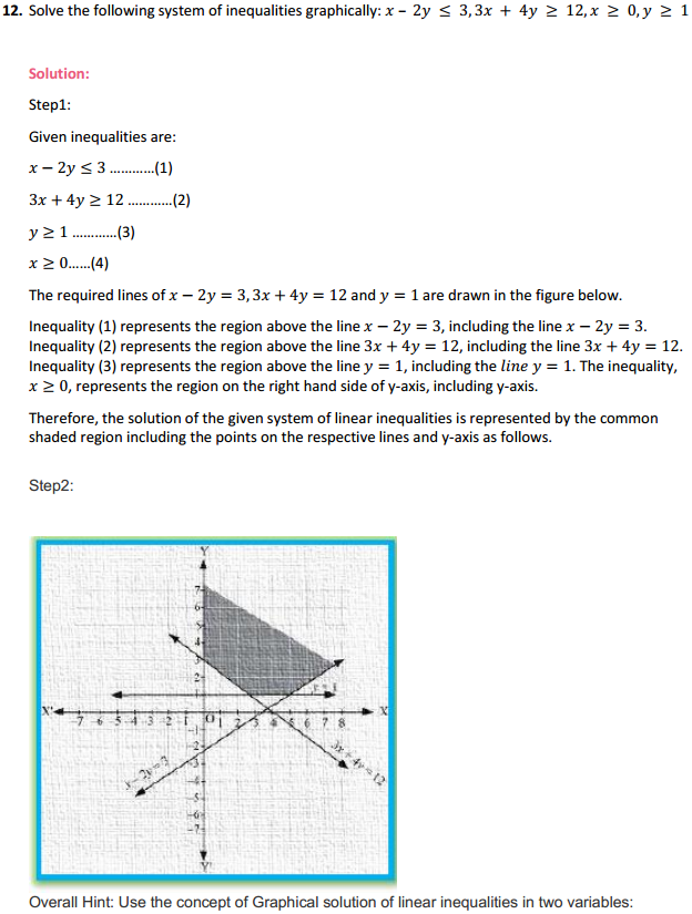 HBSE 11th Class Maths Solutions Chapter 6 Linear Inequalities Ex 6.3 13