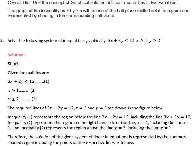 HBSE 11th Class Maths Solutions Chapter 6 Linear Inequalities Ex 6.3 2