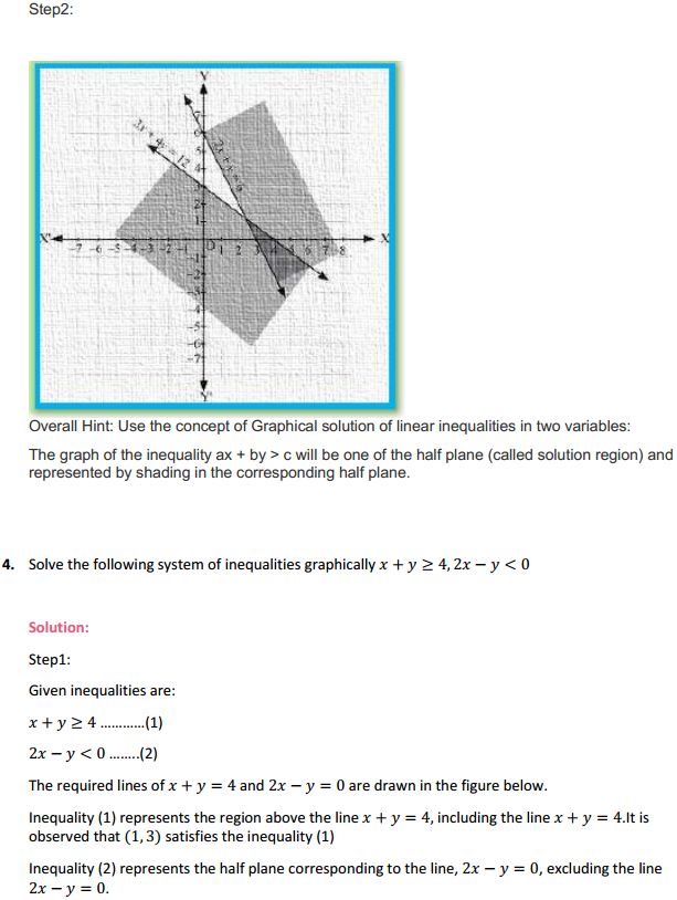 HBSE 11th Class Maths Solutions Chapter 6 Linear Inequalities Ex 6.3 4