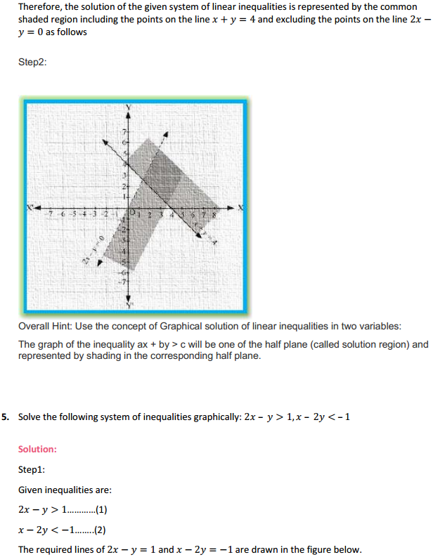 HBSE 11th Class Maths Solutions Chapter 6 Linear Inequalities Ex 6.3 5