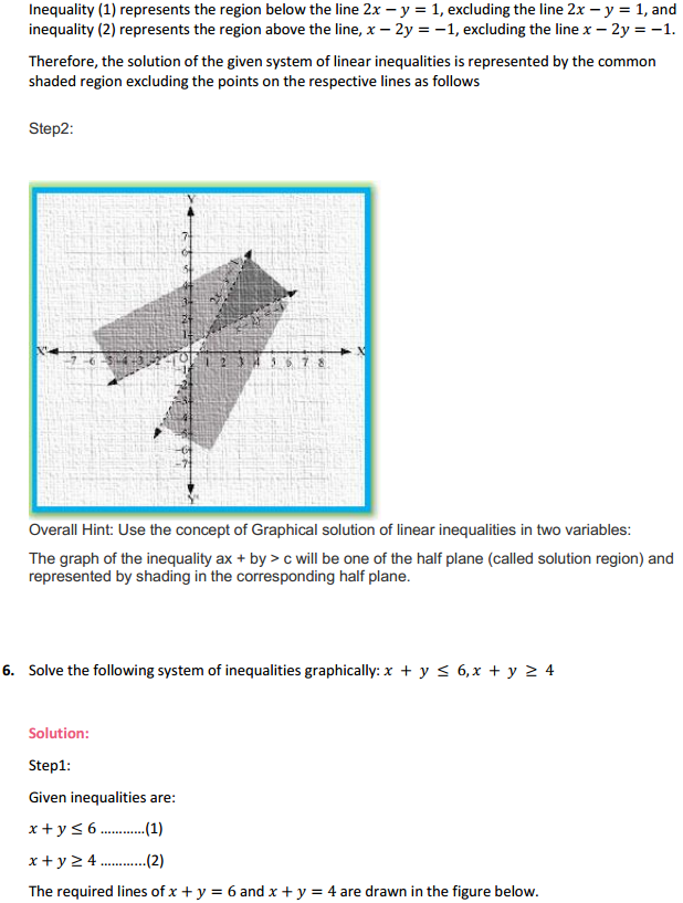 HBSE 11th Class Maths Solutions Chapter 6 Linear Inequalities Ex 6.3 6