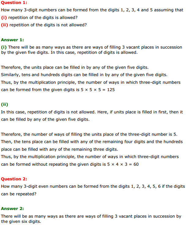 HBSE 11th Class Maths Solutions Chapter 7 Permutations and Combinations Ex 7.1 1