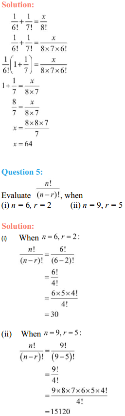 HBSE 11th Class Maths Solutions Chapter 7 Permutations and Combinations Ex 7.2 2