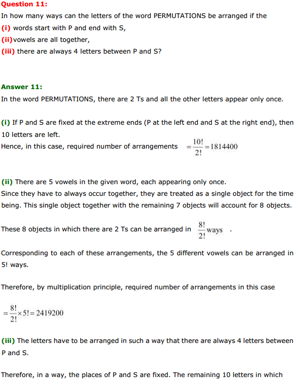 HBSE 11th Class Maths Solutions Chapter 7 Permutations and Combinations Ex 7.3 9