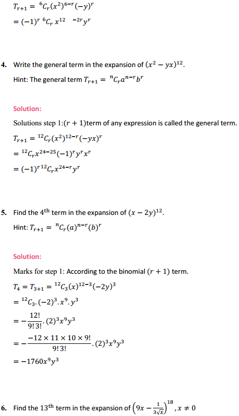HBSE 11th Class Maths Solutions Chapter 8 Binomial Theorem Ex 8.2 3