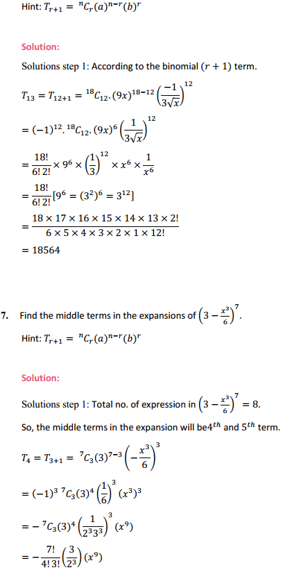 HBSE 11th Class Maths Solutions Chapter 8 Binomial Theorem Ex 8.2 4
