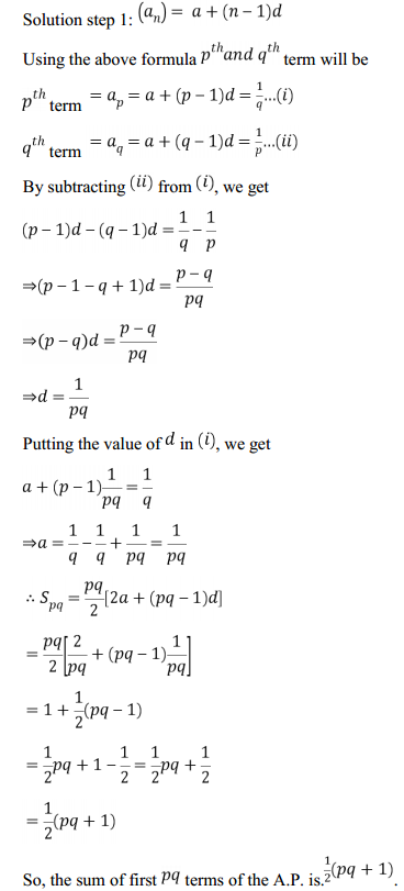 HBSE 11th Class Maths Solutions Chapter 9 Sequences and Series Ex 9.2 6
