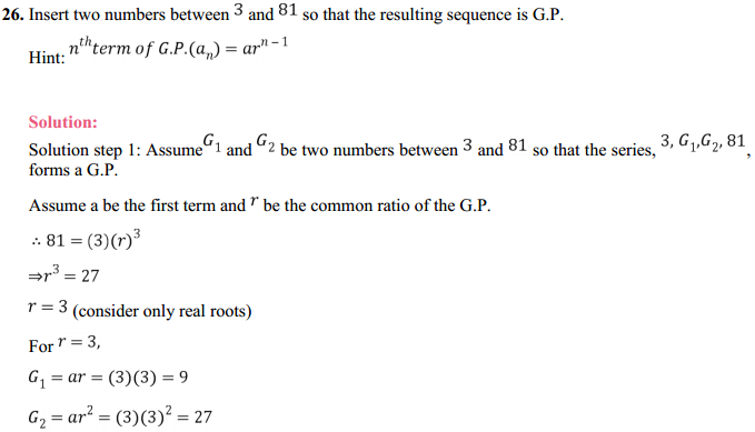 HBSE 11th Class Maths Solutions Chapter 9 Sequences and Series Ex 9.3 32