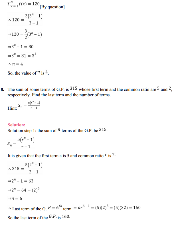 HBSE 11th Class Maths Solutions Chapter 9 Sequences and Series Miscellaneous Exercise 11
