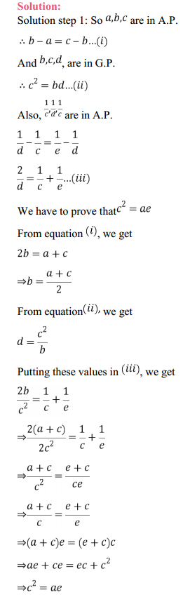 HBSE 11th Class Maths Solutions Chapter 9 Sequences and Series Miscellaneous Exercise 29