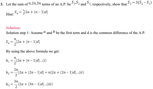 HBSE 11th Class Maths Solutions Chapter 9 Sequences and Series Miscellaneous Exercise 3